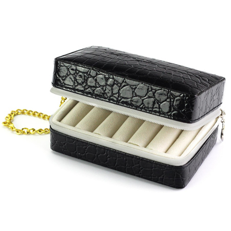 Kuferek męski PATRIZIA w czerwonym kolorze - stylowy dodatek