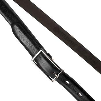 Pasek damski LIVIA czarny 105-120-cm