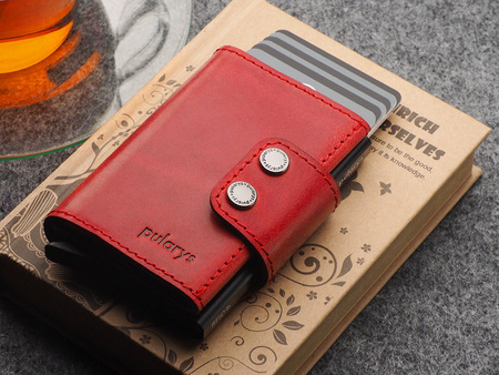 Portfel DOPPIO Max czerwony