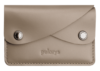 Portfel RETRO wykonany z miękkiej skóry Italia caffe latte