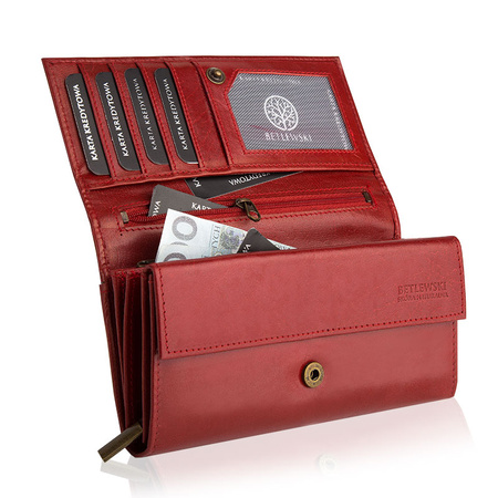 Portfel damski CLASSIC czerwony