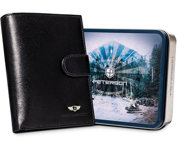 Portfel męski skórzany z RFID - Elegancja i bezpieczeństwo na co dzień