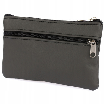 ETUI NA KLUCZE duże dwukomorowe kluczówka płaskie długie pojemne portfel