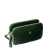 Listonoszka krokodyla Canaletto - elegancka skórzana torebka zielona