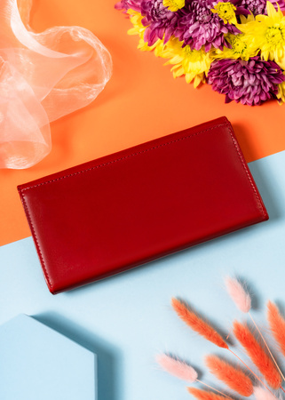 Portfel damski skórzany Peterson z RFID - Elegancja w codziennym stylu