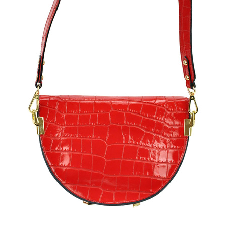 Torebka skórzana Luka 19-16-01 CROCO