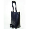 WŁOSKA TOREBKA SHOPPER BAG A4  la BOMBA GRANATOWA  SB4010BS
