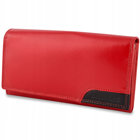 Damski skórzany portfel duży RFiD BELTIMORE