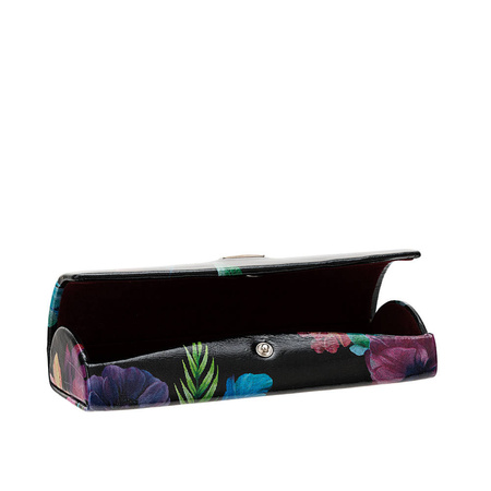 Etui na okulary BajuBaj z kolorowej skóry naturalnej