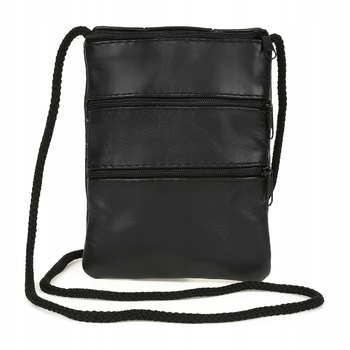 Saszetka etui skórzane paszport dokumenty na szyje