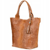 Torebka torba skórzana damska shopper A4