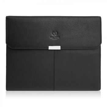 Skórzany biwuar A4 organizer na dokumenty Paolo Peruzzi T-43-BL