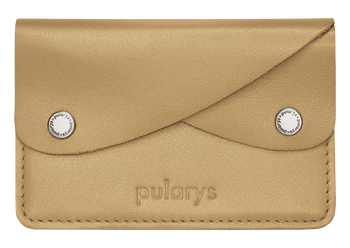 Portfel RETRO wykonany z miękkiej skóry Italia beżowy