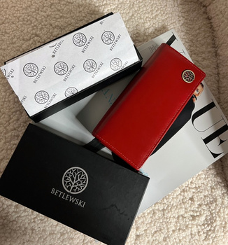 Portfel damski CLASSIC czerwony