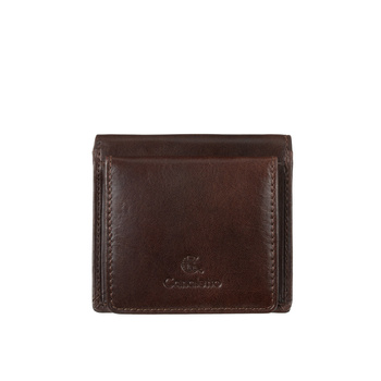 Portfel męski Canaletto z RFID - skórzany, brązowy, elegancki i funkcjonalny