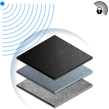 Portfel męski czarny ze skóry naturalnej - Peterson, pionowy, duży