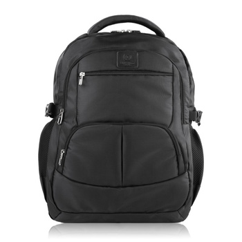 Plecak męski na laptopa wodoodporny czarny do pracy Paolo Peruzzi T-104-BL