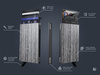Etui na karty kredytowe RFID ZEN "WINTER BIRCHES"