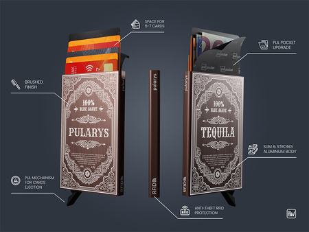 Etui na karty kredytowe RFID ZEN "TEQUILA"
