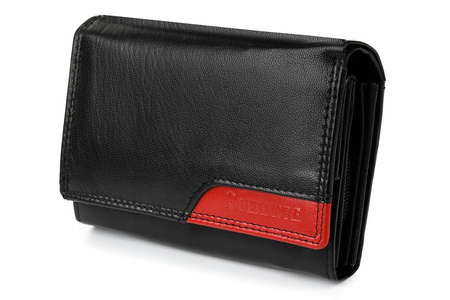 BELTIMORE portfel skórzany damski RFiD skóra karty