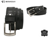 Męski pasek ze skóry naturalnej - Rovicky 95