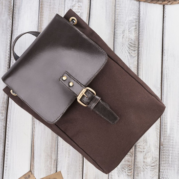 Plecak damski brązowy may retro modny Paolo Peruzzi SI-04-BR