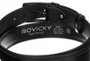 Szeroki, skórzany pasek męski - Rovicky 95
