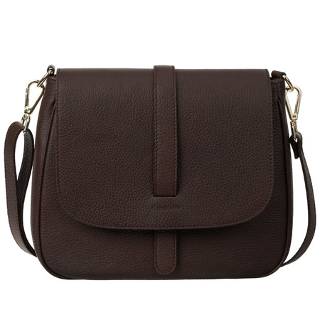 Torebka listonoszka Canaletto - elegancka skórzana torebka na co dzień