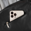 Torebka damska skórzana typu crossbody czarna pojemna Abruzzo ABR-31