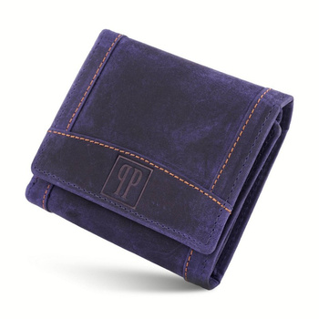 Vintage portfel damski ze skóry RFID Paolo Peruzzi T-70-PU