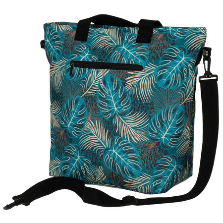 Pojemna torba shopper na zakupy w modny wzór - Rovicky