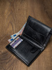 Skórzany portfel męski z systemem RFID Protect - Rovicky