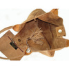 ZAMSZ NATURALNY WŁOSKA TORBA XL A4  SHOPPER BAG  SKÓRZANA  CAMEL W567C
