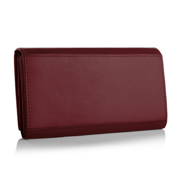 Portfel damski BASIC bordowy