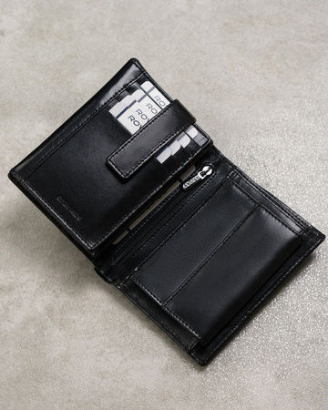 Portfel męski ze skóry naturalnej Rovicky - Duży, elegancki model