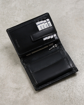 Portfel męski ze skóry naturalnej Rovicky - Duży, elegancki model