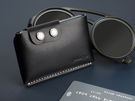 Portfel HOBBY wykonany ze skóry Italia czarny