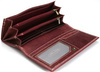 Portfel damski skóra nubuk Wild Tiger - ciemnoczerwony