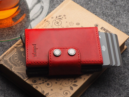 Portfel DOPPIO Max czerwony