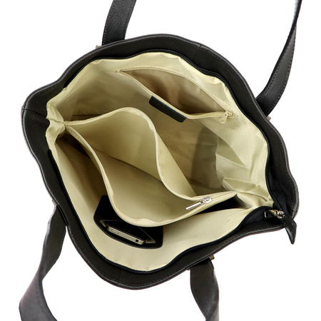 Torebka skórzana MiaMore 01-058 DOLLARO