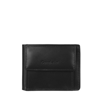 Portfel skórzany Canaletto czarny - elegancja, funkcjonalność, RFID