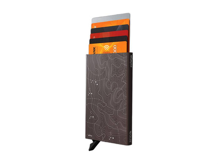 Etui na karty kredytowe RFID ZEN - TOPO-GRAPHIC