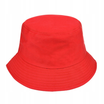 Kapelusz bucket hat wędkarski modny jednolity