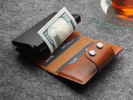 Portfel DOPPIO Max koniak