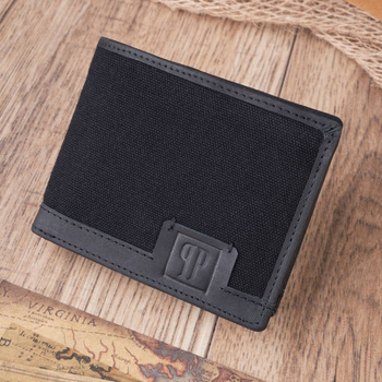 Portfel męski skórzany z ochroną RFID Paolo Peruzzi T-02-BL