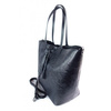 Duża torba Shopper Bag na ramię Vera Pelle  Nero czarna  SB599N