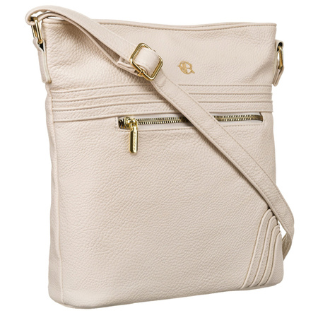 Minimalistyczna listonoszka crossbody z kieszeniami - Rovicky