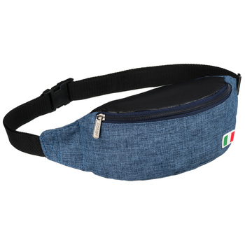 Saszetka na pasek w kolorze niebieskim - styl, wygoda i funkcjonalność