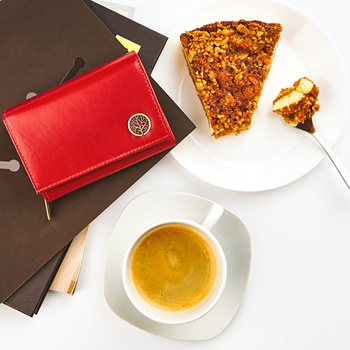 Portfel damski CLASSIC czerwony