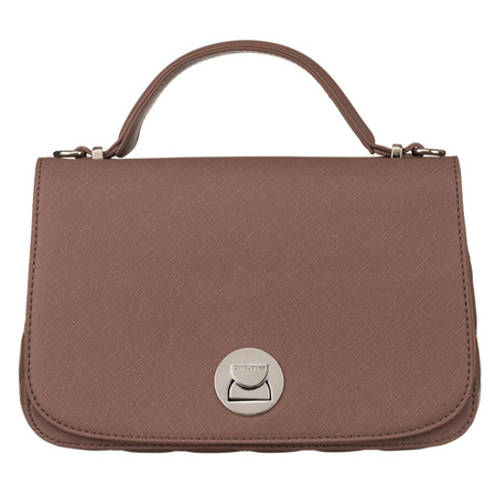 Listonoszka damska David Jones w kolorze dusty pink z kieszeniami